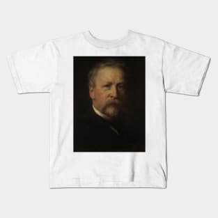 Self-Portrait by Eastman Johnson Kids T-Shirt